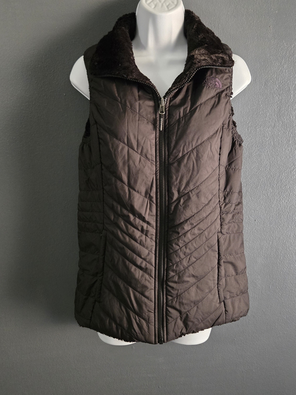 The North Face Women's Mossbud Insulated Reversible Vest Small